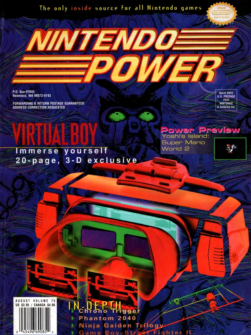 Nintendo Power: August 1995, Volume 75 - Magazine