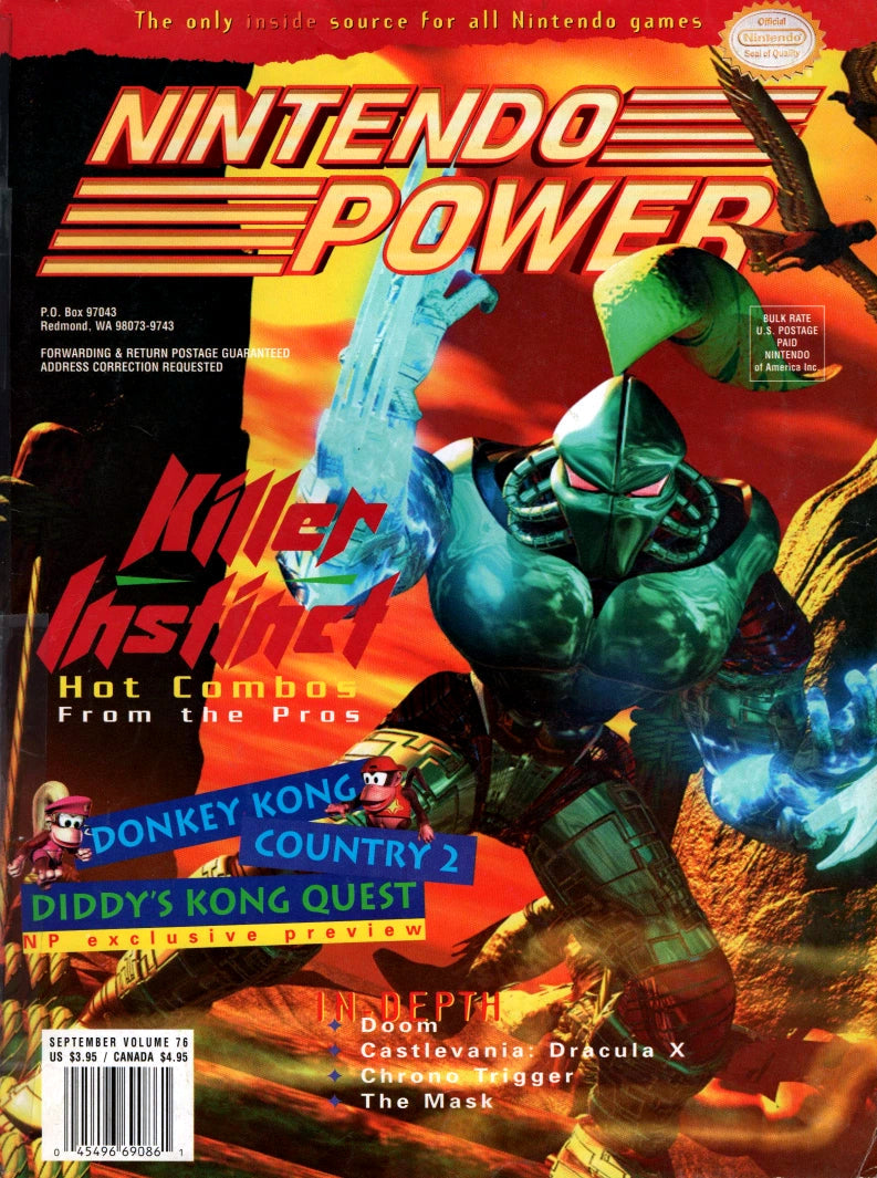 Nintendo Power: September 1995, Volume 76 - Magazine