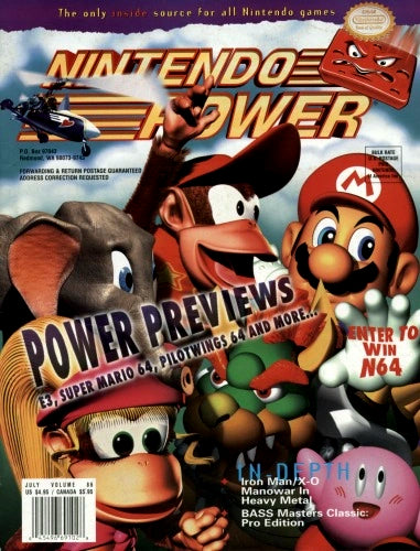 Nintendo Power: July 1996, Volume 86 - Magazine