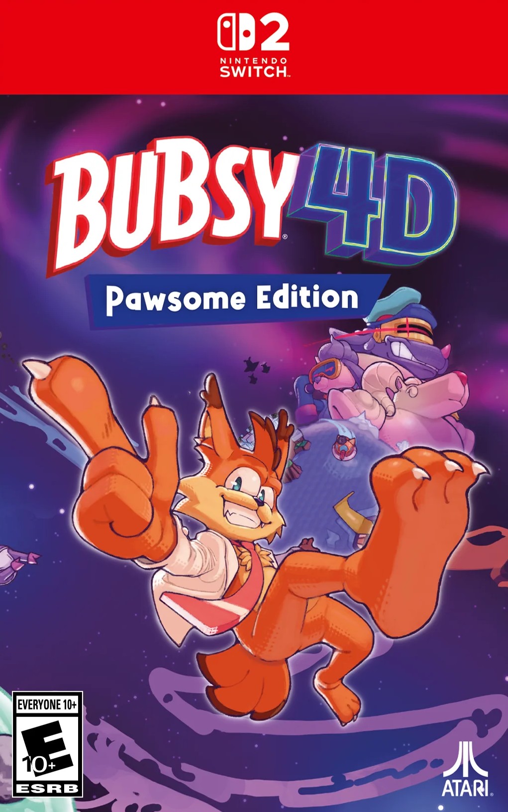 Bubsy 4D [Pawsome Edition] - Nintendo Switch 2