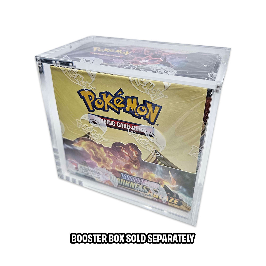 Pokémon Booster Box Acrylic Case w/ Magnetic Top