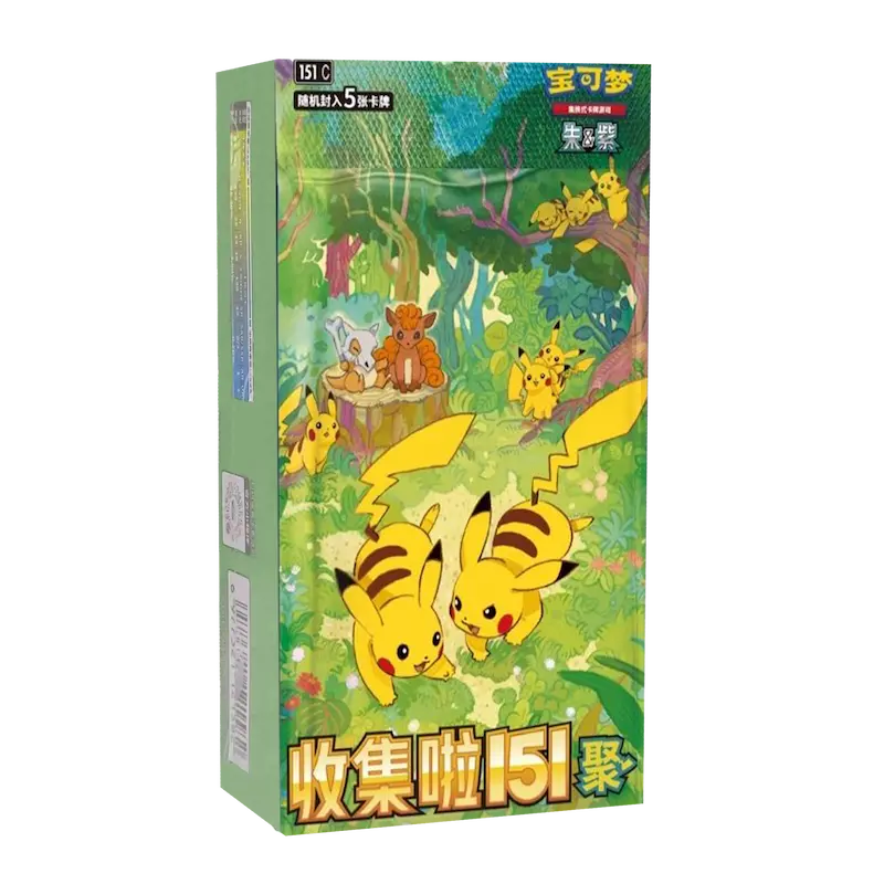 Pokémon Trading Card Game: Collect 151 Gathering Chinese Booster Box (Slim)