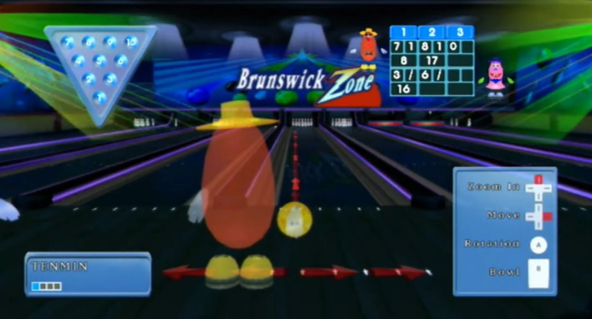 Brunswick Cosmic Bowling - Wii