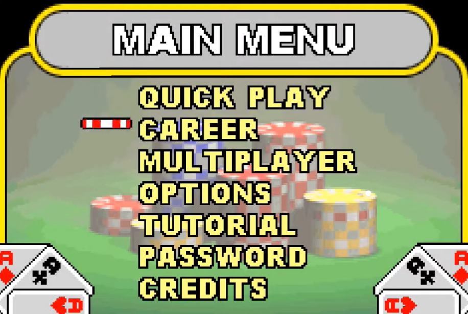 World Championship Poker - GameBoy Advance