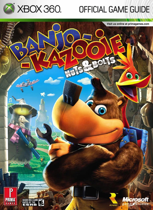 Banjo-Kazooie: Nuts & Bolts Prima Official Game Guide - Retro Island Gaming