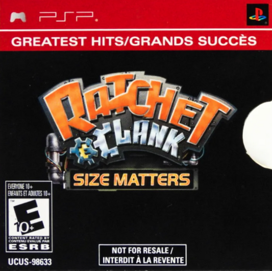 Ratchet & Clank: Size Matters [Greatest Hits Not For Resale] - PSP - Retro Island Gaming