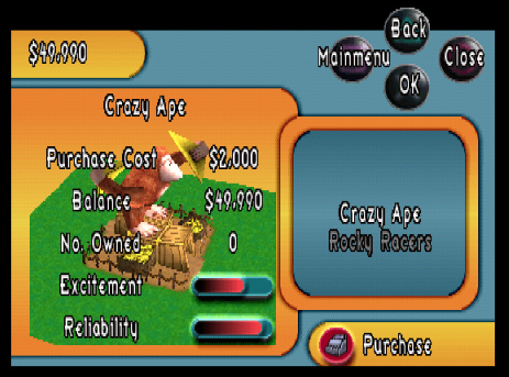 Parque temático Sim - Playstation