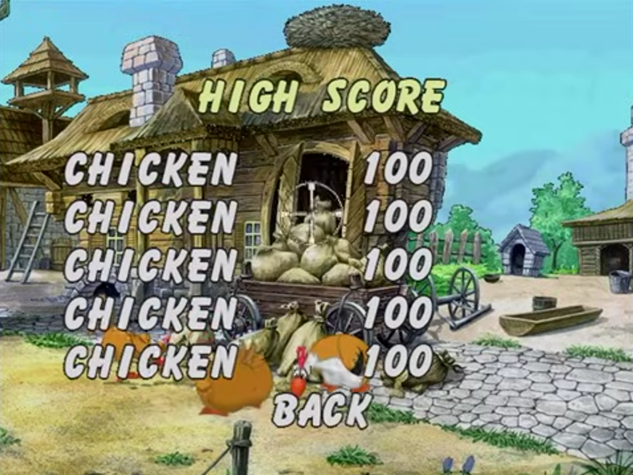 Disparo de pollo - Wii