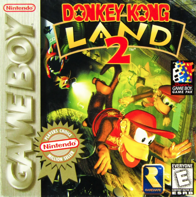 Donkey Kong Land 2 [Player's Choice] - GameBoy