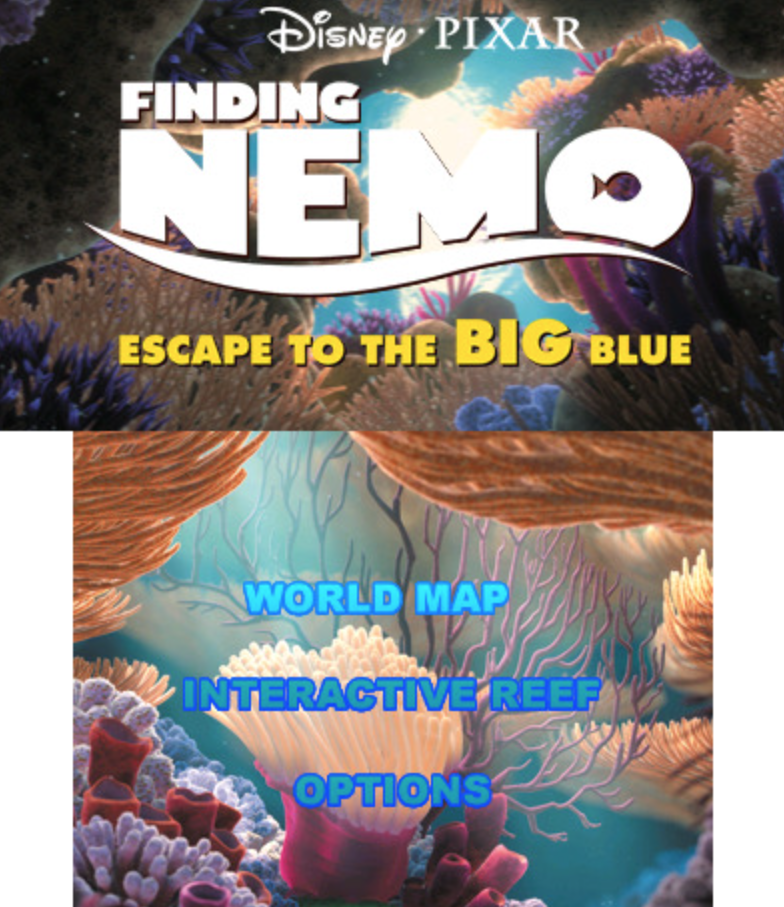 Finding Nemo: Escape To The Big Blue - Nintendo 3DS