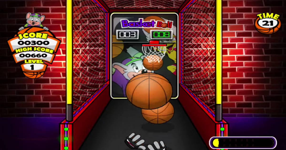 Chuck E Cheese's Party Games - Wii