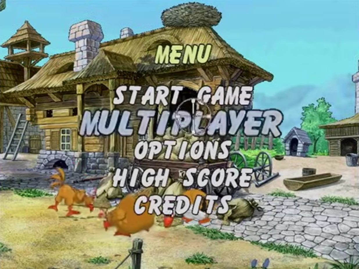 Disparo de pollo - Wii