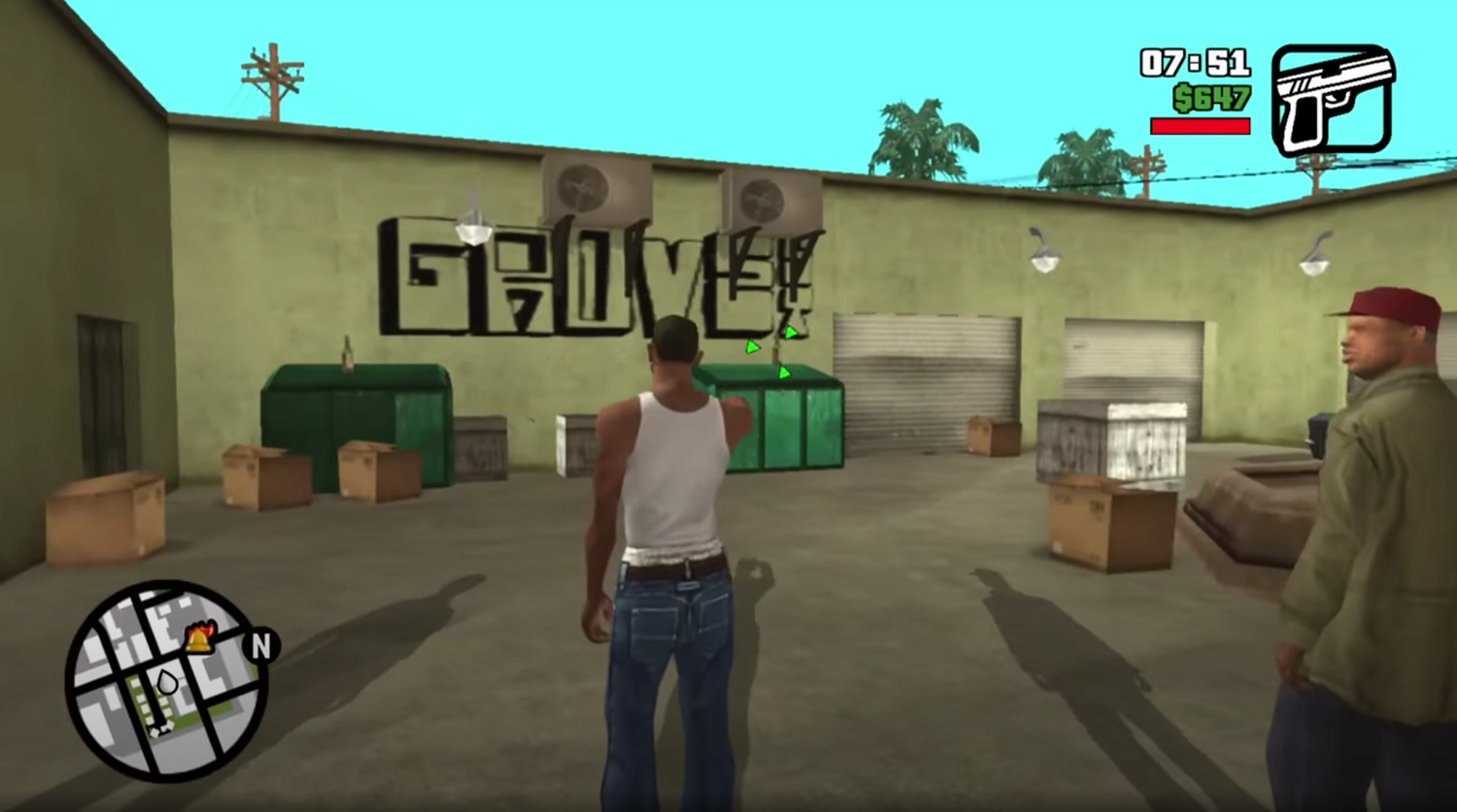 Grand Theft Auto San Andreas - Xbox 360