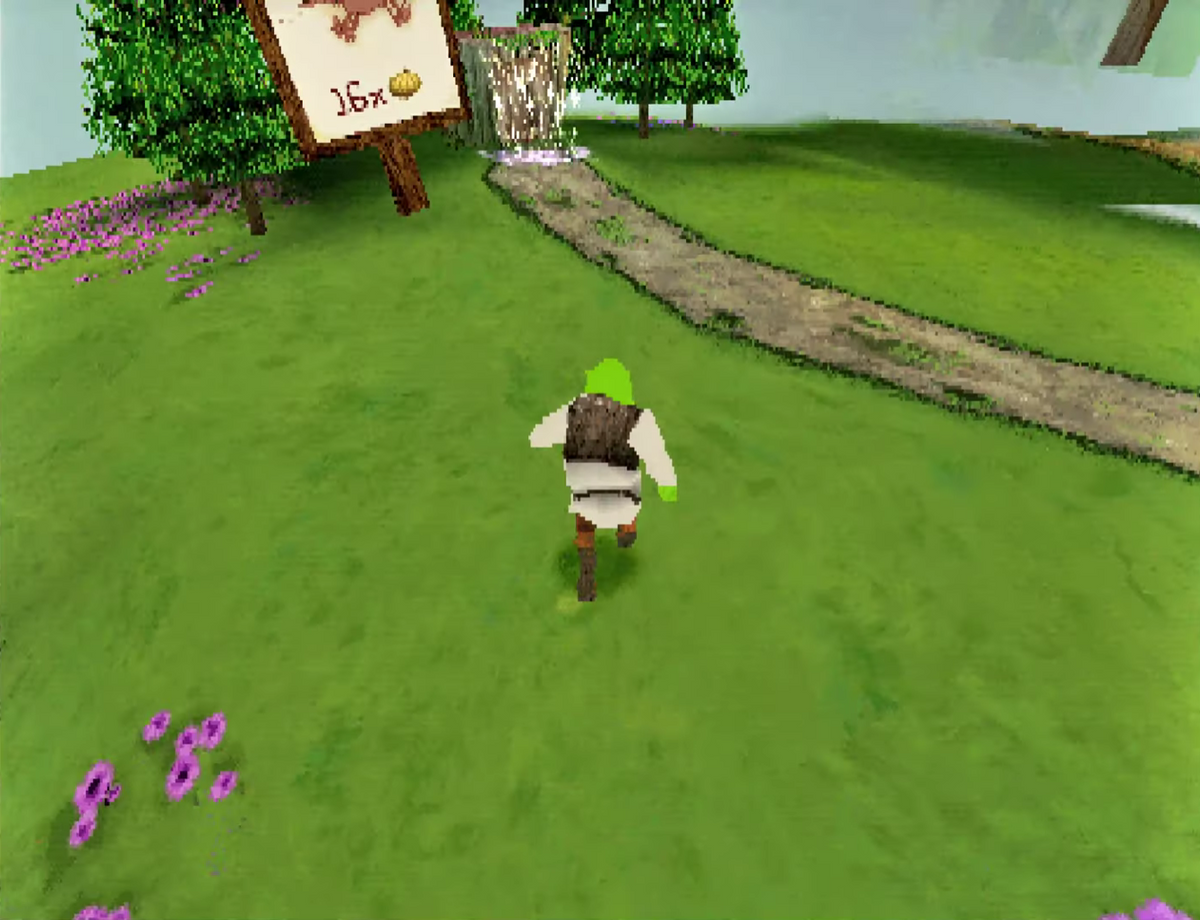 Shrek Treasure Hunt - Playstation