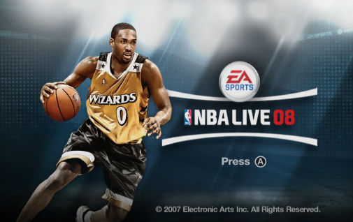 NBA Live 2008 - Wii