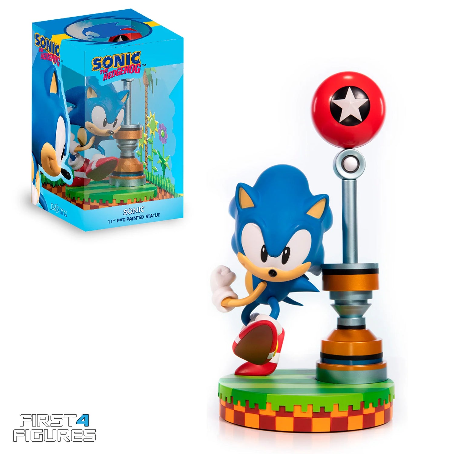Sonic 11" Statue - First 4 Figures