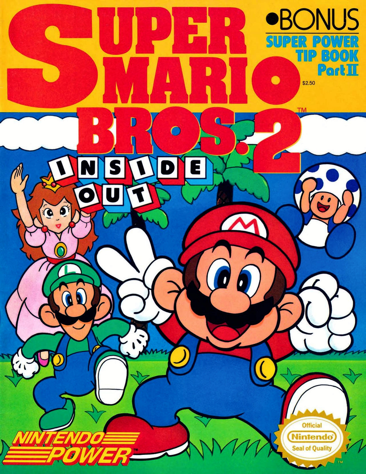 Super Mario Bros. 2: Inside Out Part II - Nintendo Power Super Power Tip Book