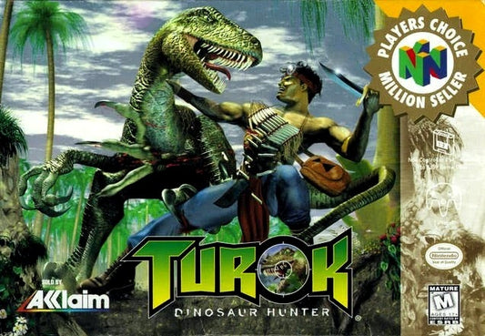 Turok Dinosaur Hunter [Player's Choice] - Nintendo 64 - Retro Island Gaming