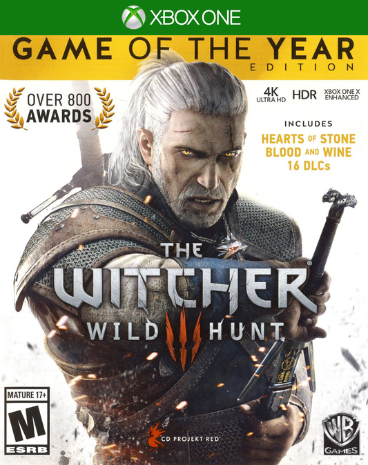 Witcher 3: Wild Hunt [Game of the Year Edition] - Xbox One - Retro Island Gaming