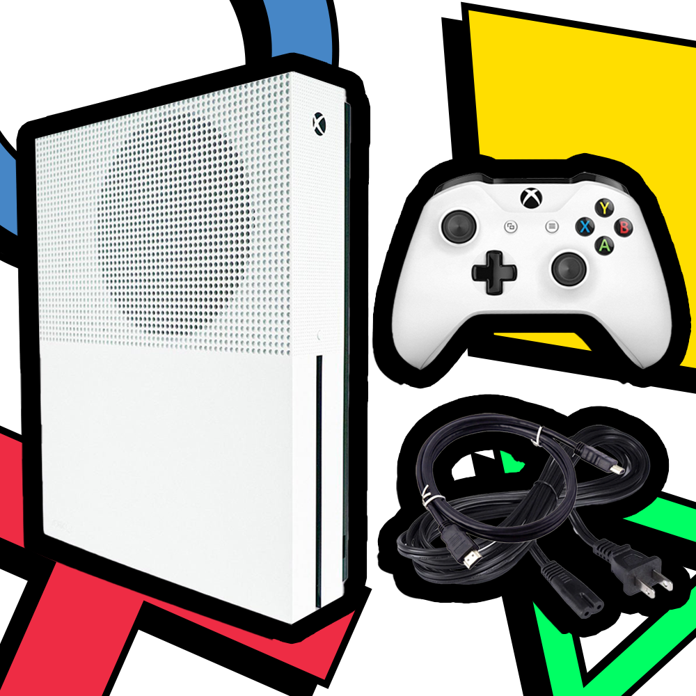 White Xbox One S System Bundle [500 GB]