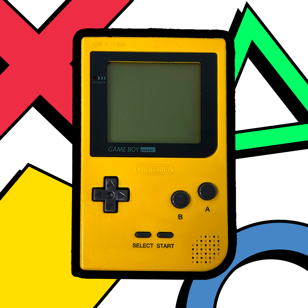 Yellow GameBoy Pocket System