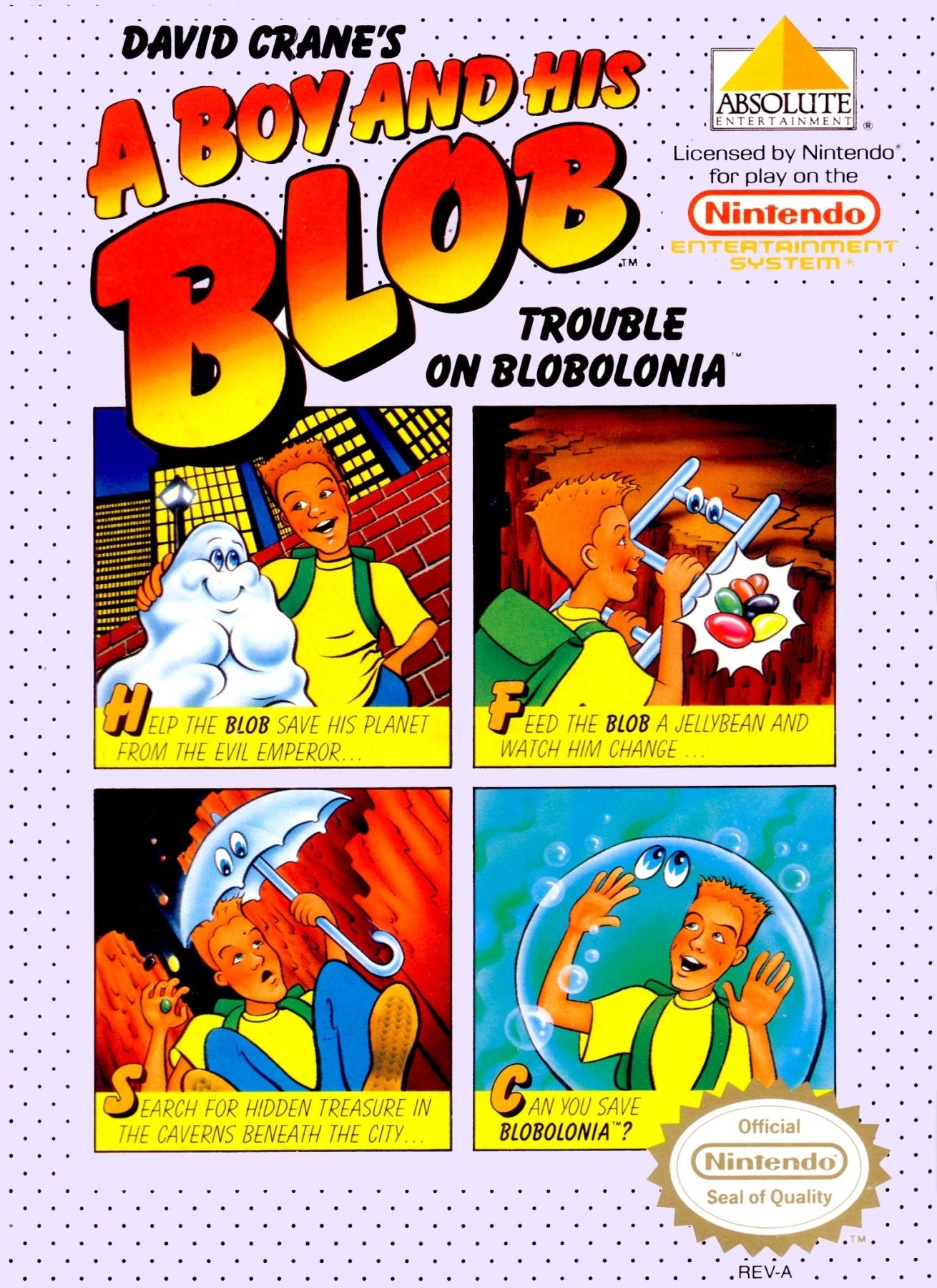 A Boy and His Blob Trouble on Blobolonia - NES - Retro Island Gaming