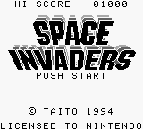 Space Invaders - GameBoy