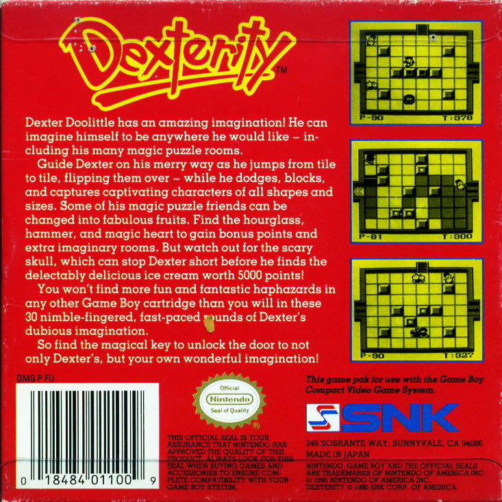 Dexterity - GameBoy