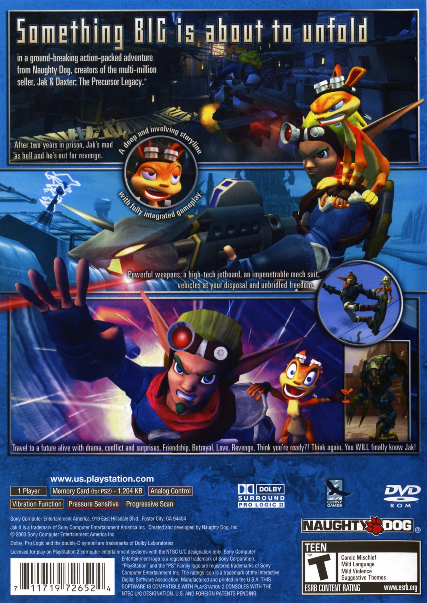 Jak II [Grandes Exitos] - Playstation 2