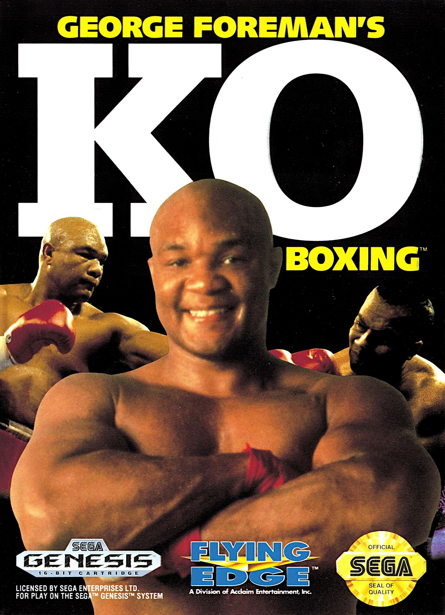 George Foreman's KO Boxing - Sega Genesis