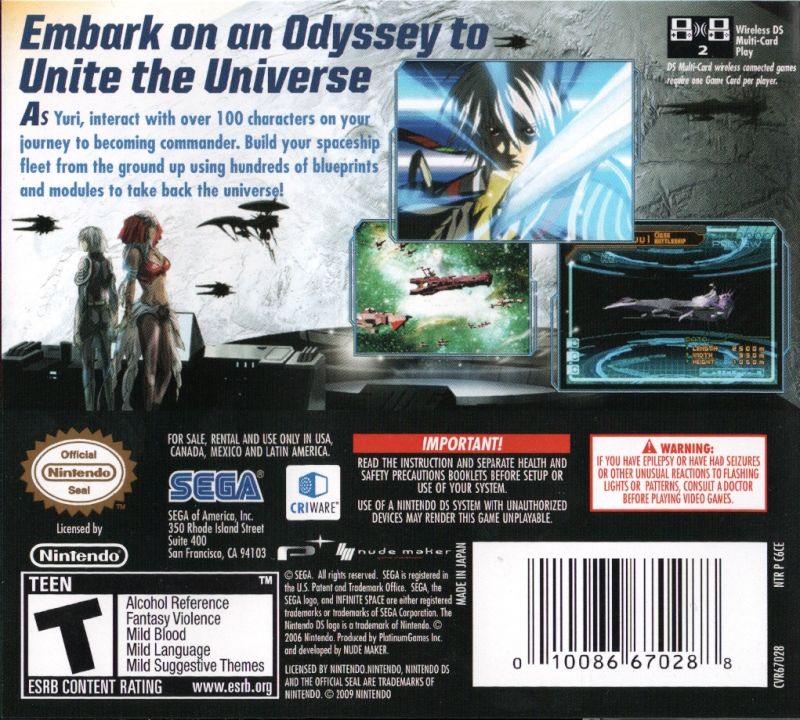 Infinite Space - Nintendo DS