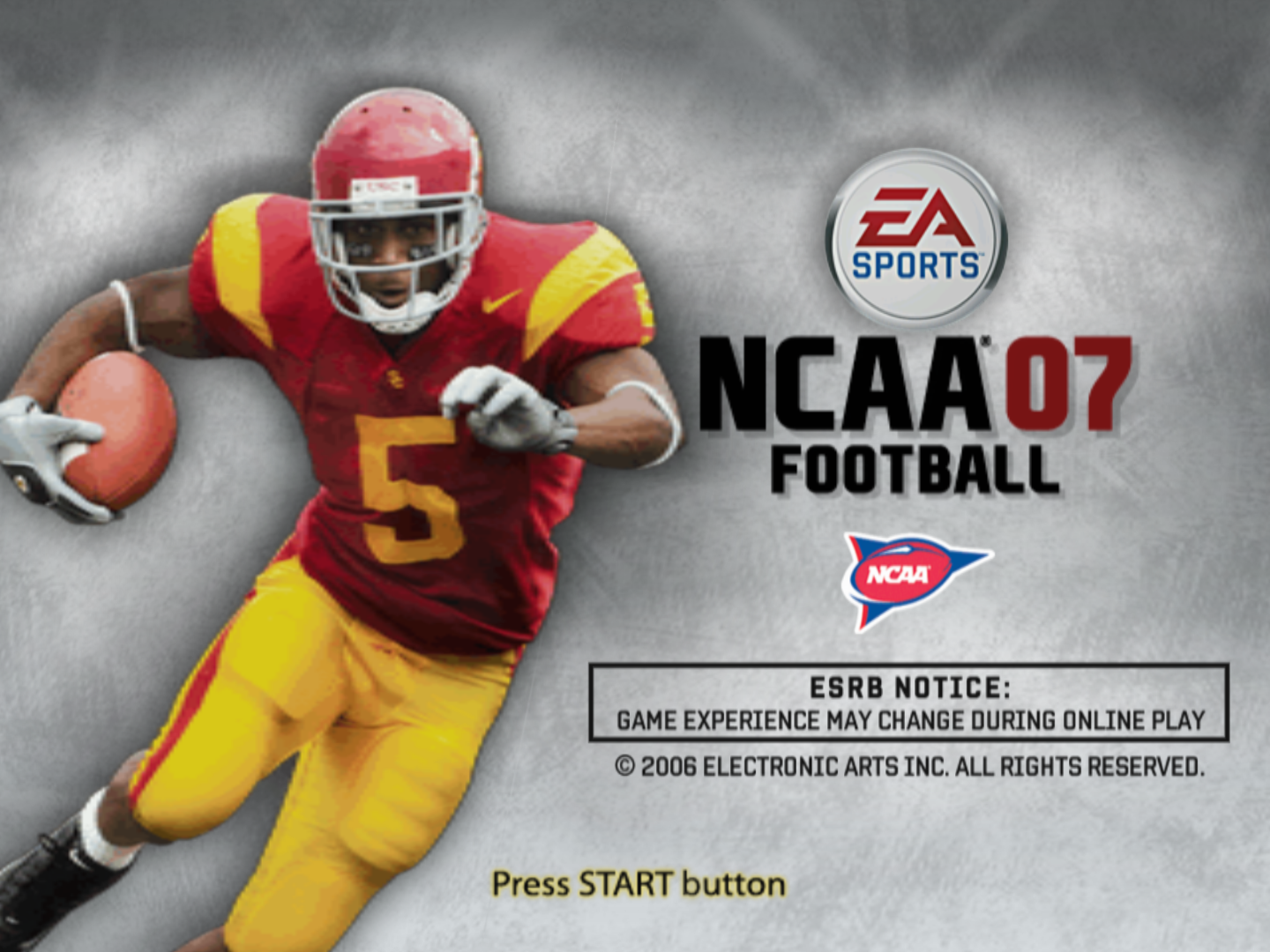 NCAA Football 2007 - Playstation 2