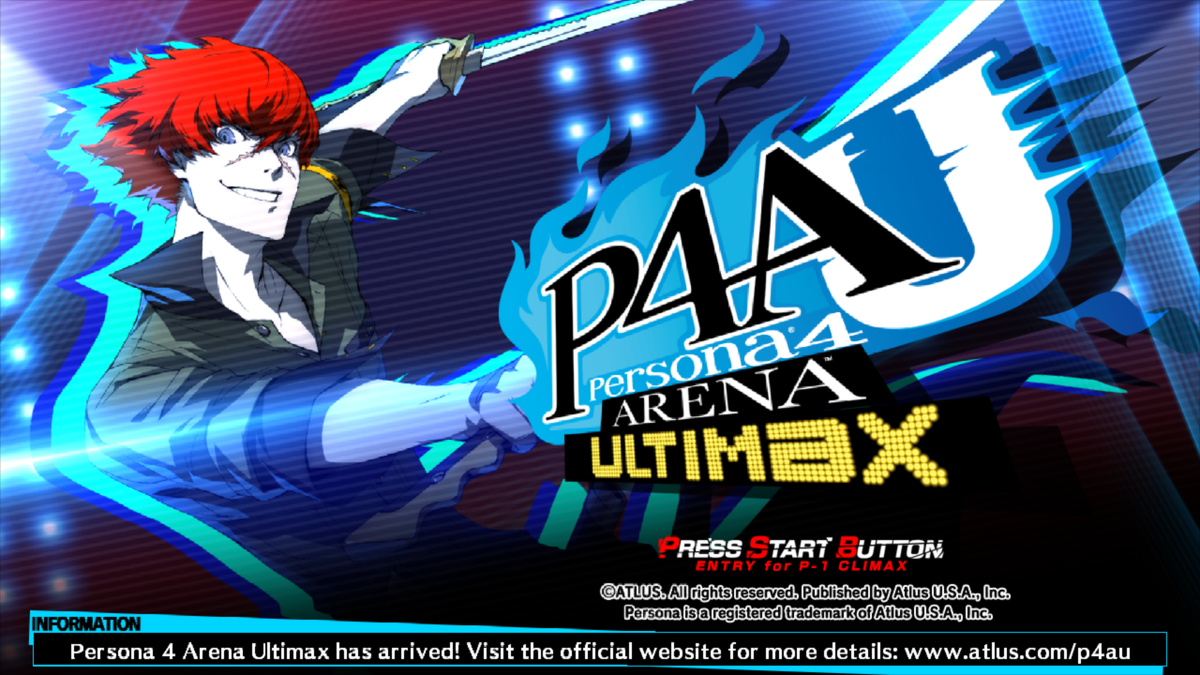 Persona 4 Arena Ultimax - Playstation 3