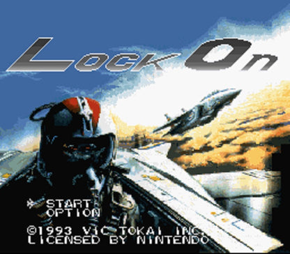 Lock On - Super Nintendo - Retro Island Gaming