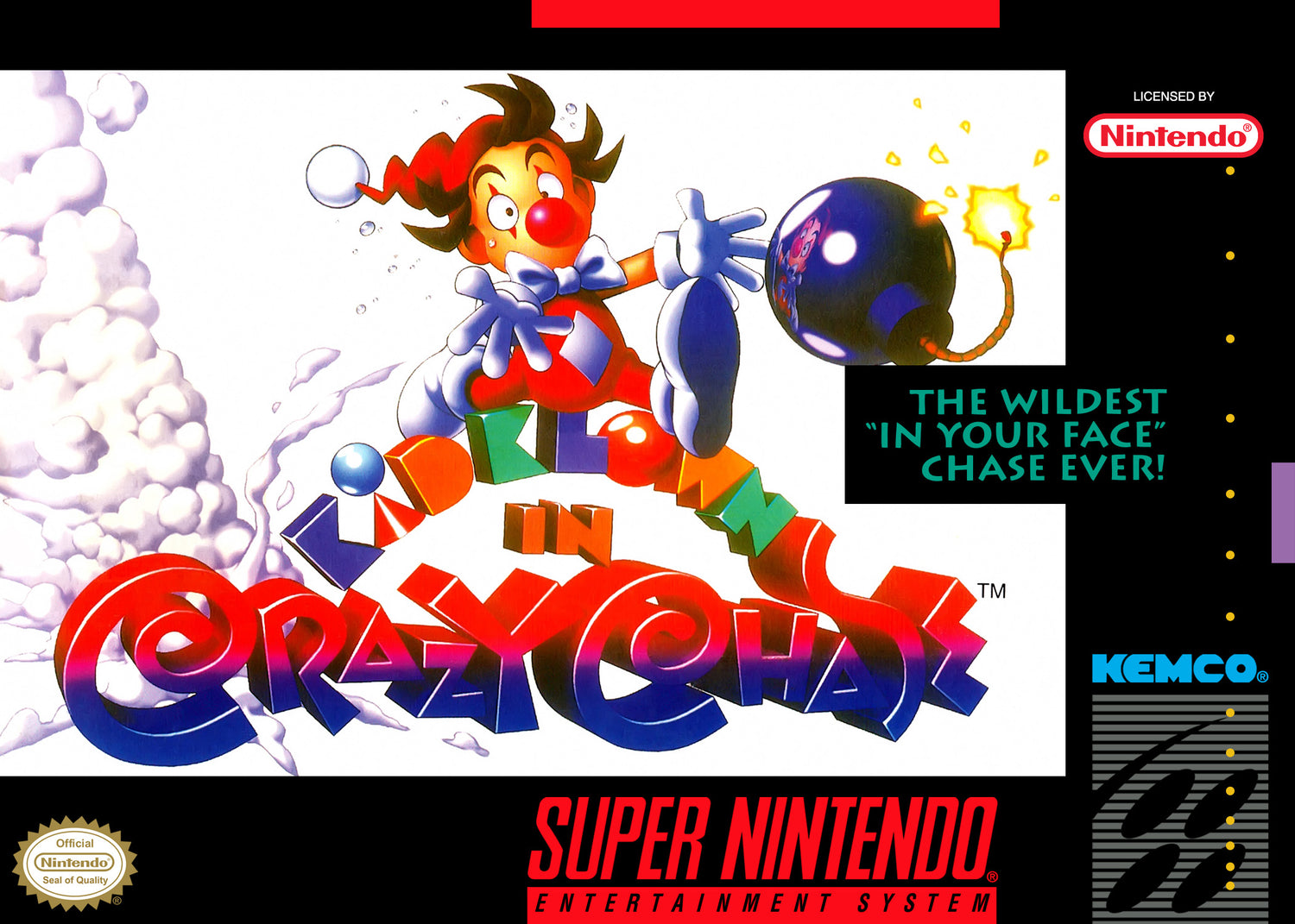 Kid Klown in Crazy Chase - Super Nintendo