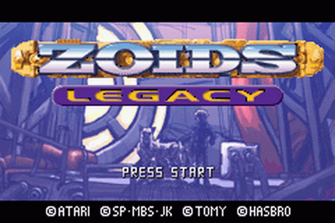 Zoids Legacy - GameBoy Advance