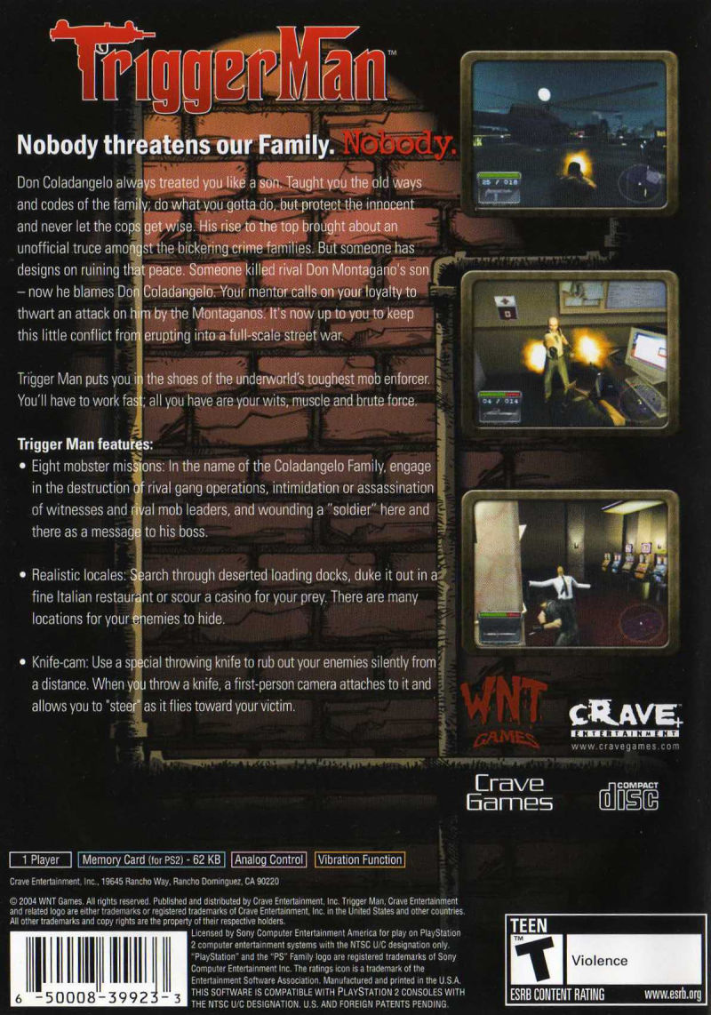 Trigger Man - Playstation 2