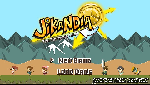 Jikandia: The Timeless Land - PSP