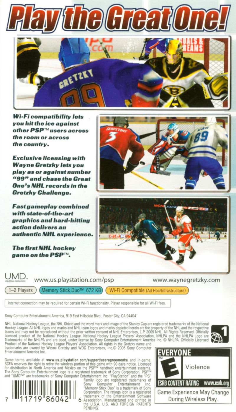 Gretzky NHL - PSP