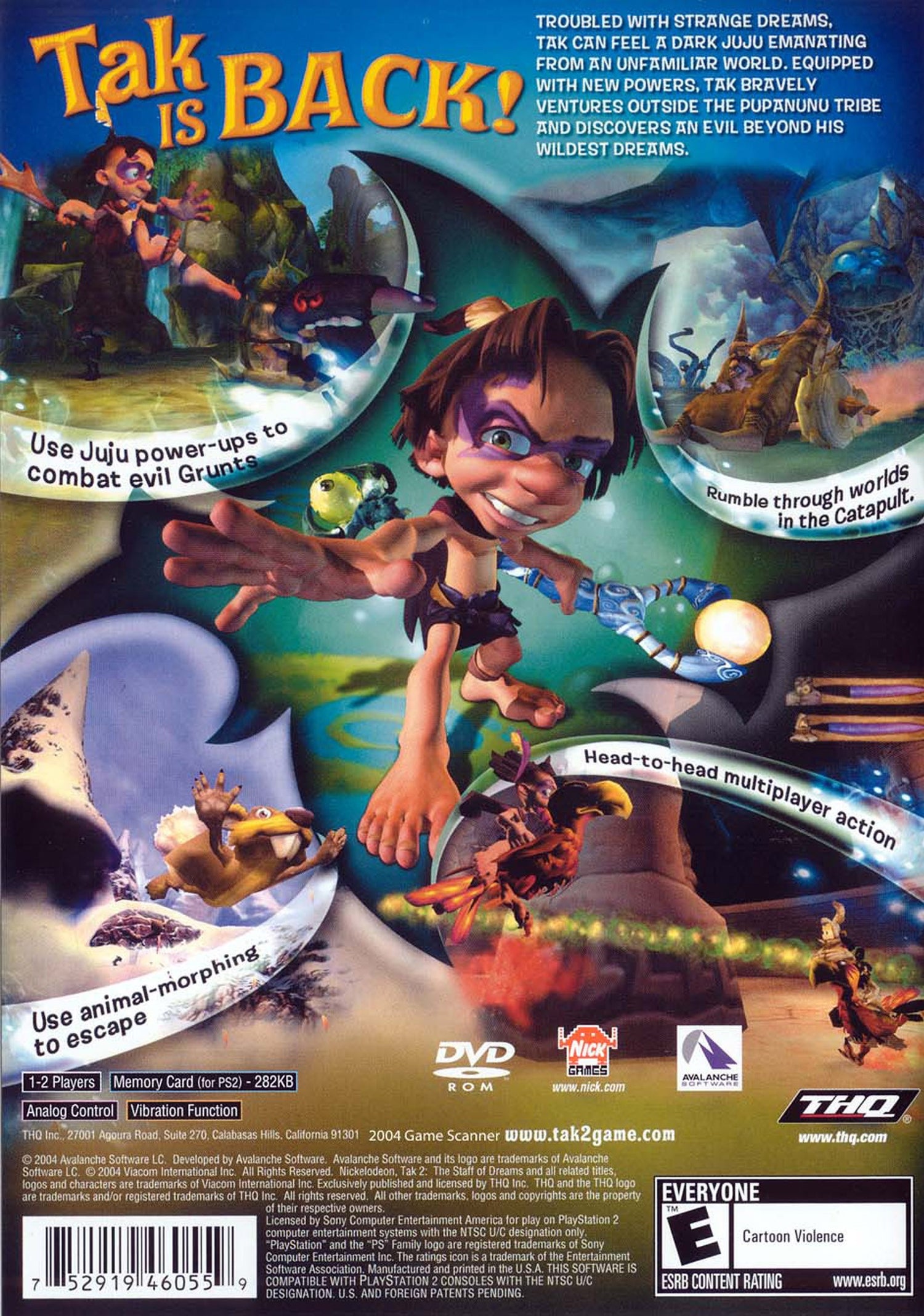 Tak 2 The Staff of Dreams - Playstation 2