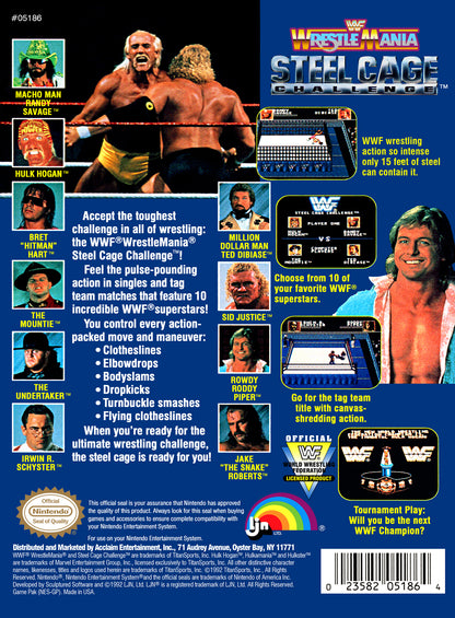 WWF Wrestlemania Steel Cage Challenge - NES - Retro Island Gaming