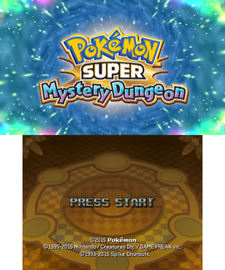 Pokemon Super Mystery Dungeon - Nintendo 3DS