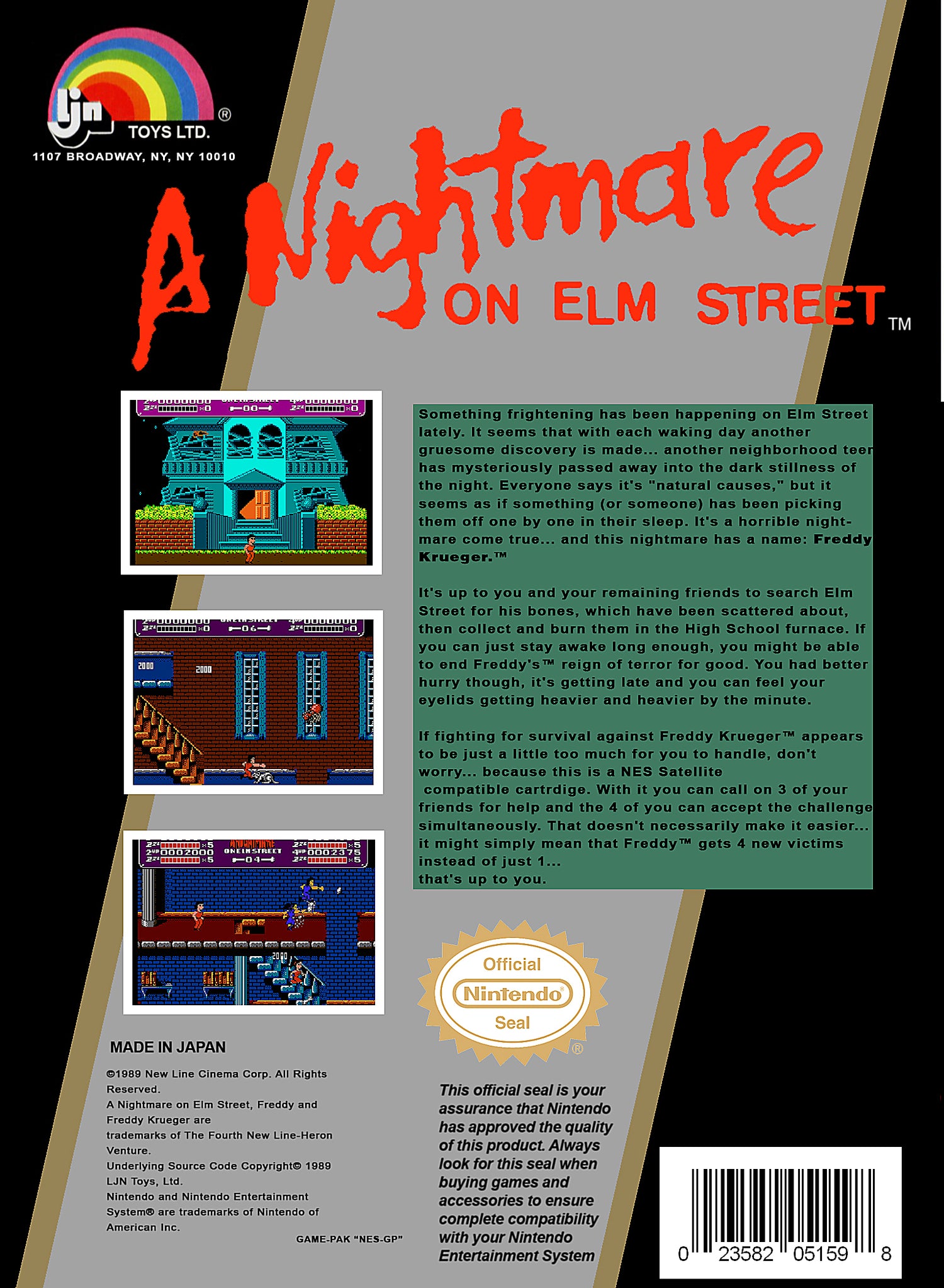 A Nightmare on Elm Street - NES