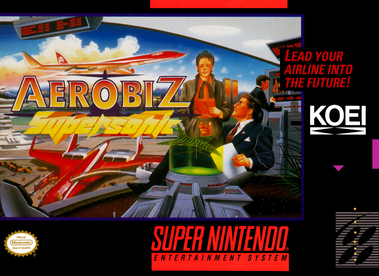 Aerobiz Supersonic - Super Nintendo