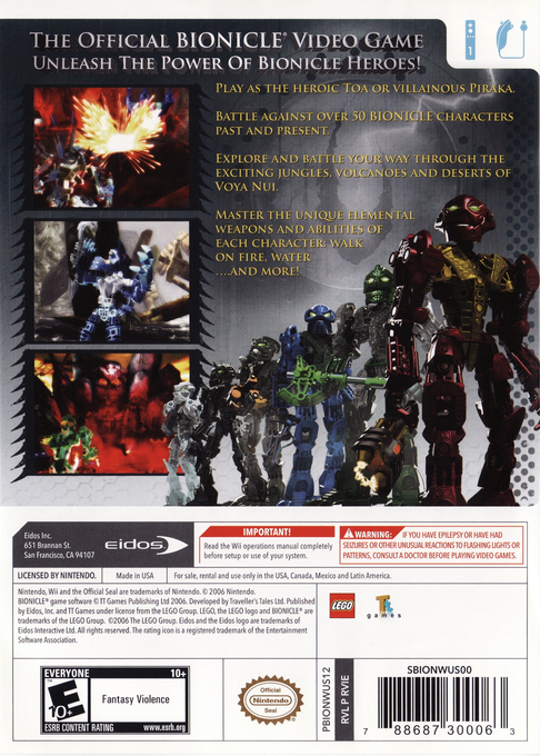 Bionicle Heroes - Wii