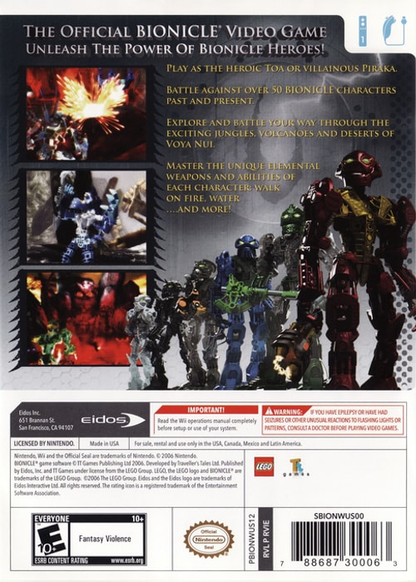Bionicle Heroes - Wii