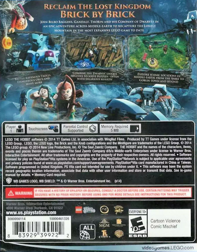 LEGO The Hobbit - Playstation Vita
