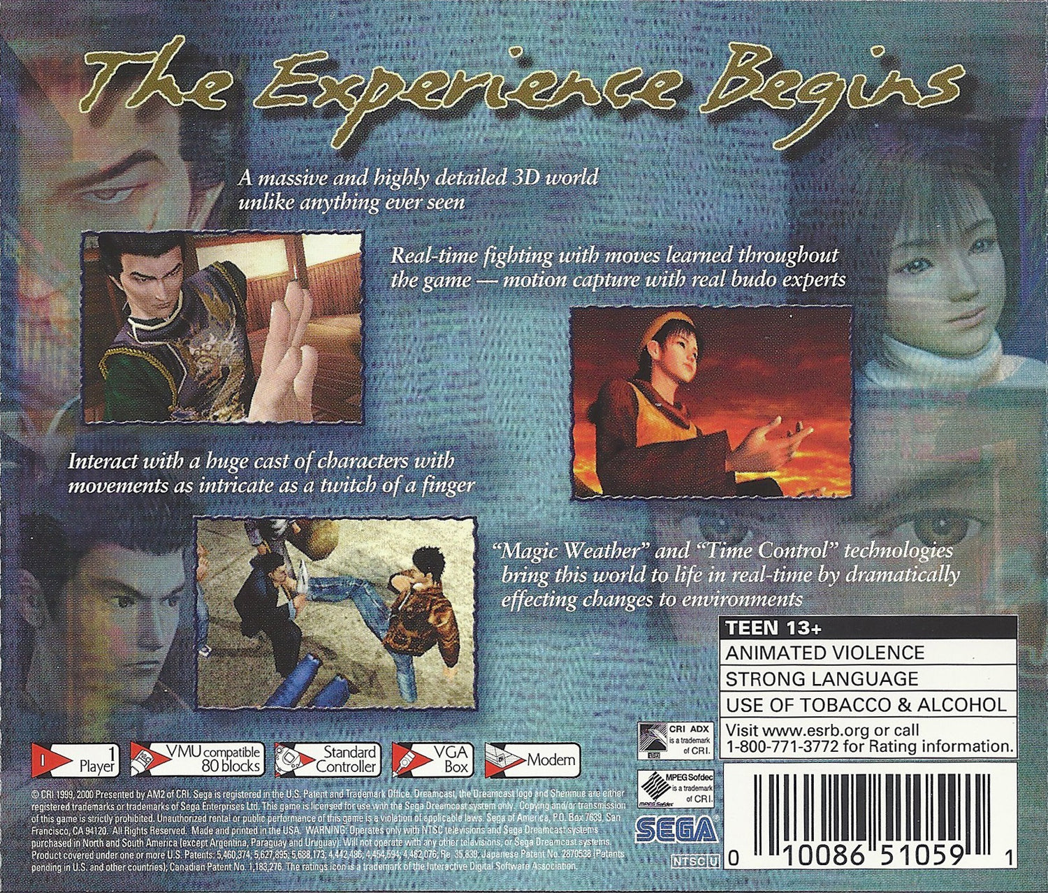 Shenmue - Sega Dreamcast