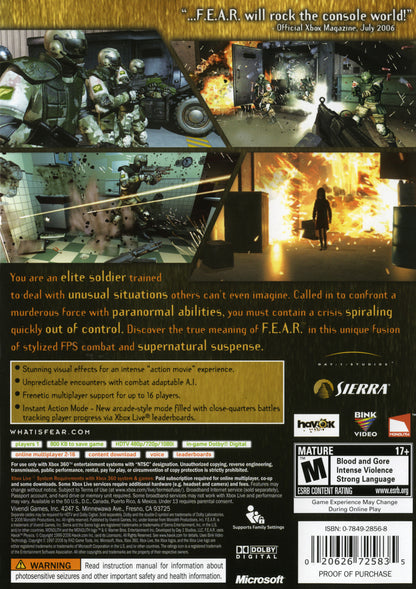 F.E.A.R. [Platinum Hits] - Xbox 360 - Retro Island Gaming