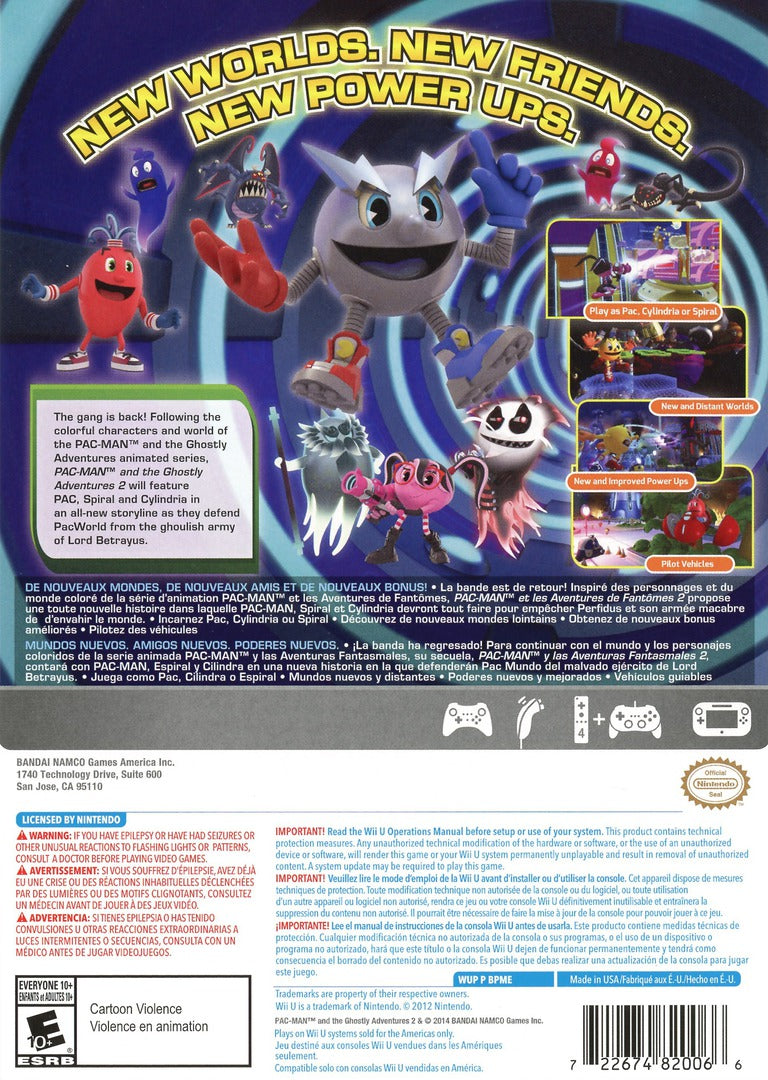Pac-Man and the Ghostly Adventures 2 - Wii U